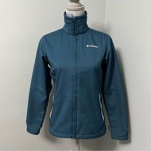 COLUMBIA size small women’s interchange Omni-shield spring fleece jacket